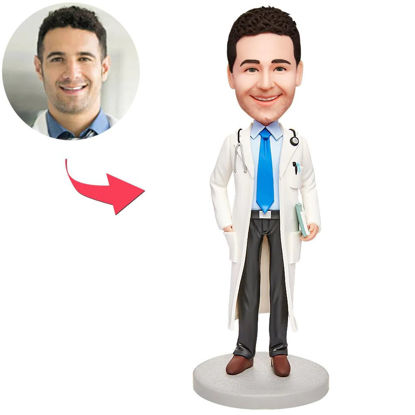 Picture of Custom Bobbleheads: Male Anesthesiologist| Personalized Bobbleheads for the Special Someone as a Unique Gift Idea｜Best Gift Idea for Birthday, Christmas, Thanksgiving etc.