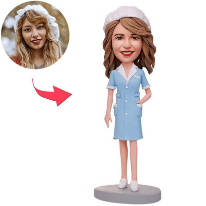 Picture of Custom Bobbleheads: Nurse| Personalized Bobbleheads for the Special Someone as a Unique Gift Idea｜Best Gift Idea for Birthday, Christmas, Thanksgiving etc.