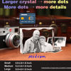 Picture of Personalized 2D or 3D Crystal Photo Keychain Gift in Heart Crystal - Custom Photo Keychain - Pet Lover Gift