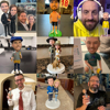 Picture of Custom Bobbleheads: Hockey Player  | Personalized Bobbleheads for the Special Someone as a Unique Gift Idea