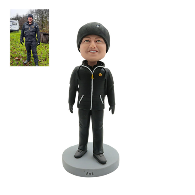 Picture of Custom Bobbleheads:  Man  | Personalized Bobbleheads for the Special Someone as a Unique Gift Idea｜Best Gift Idea for Birthday, Christmas, Thanksgiving etc.