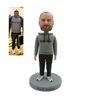 Picture of Custom Bobbleheads:  Man in Hoodie  | Personalized Bobbleheads for the Special Someone as a Unique Gift Idea｜Best Gift Idea for Birthday, Christmas, Thanksgiving etc.