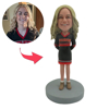 Picture of Custom Bobbleheads:  Sport girl | Personalized Bobbleheads for the Special Someone as a Unique Gift Idea｜Best Gift Idea for Birthday, Christmas, Thanksgiving etc.