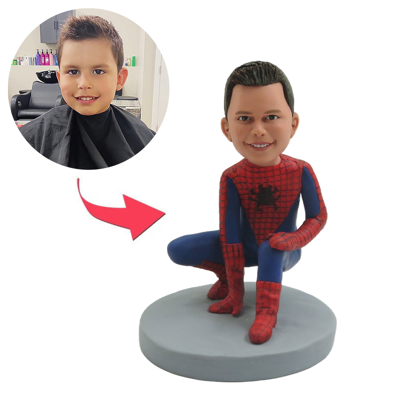 Picture of Custom Bobbleheads:Spiderman Popular | Personalized Bobbleheads for the Special Someone as a Unique Gift Idea｜Best Gift Idea for Birthday, Christmas, Thanksgiving etc.