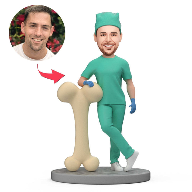Picture of Custom Bobbleheads: Orthopedist | Personalized Bobbleheads for the Special Someone as a Unique Gift