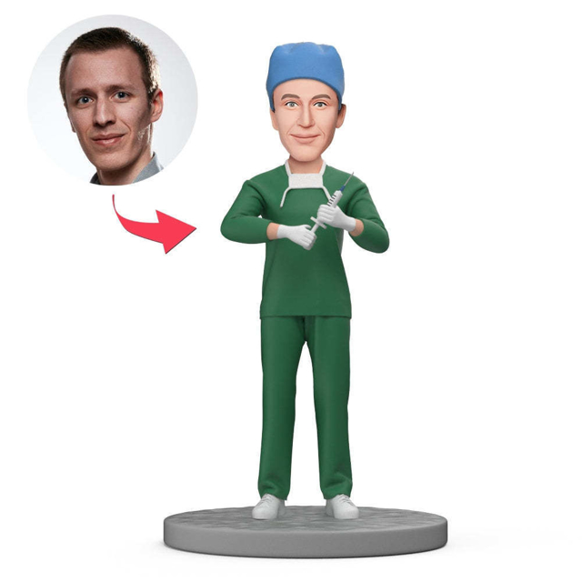 Picture of Custom Bobbleheads: Anaesthesiologist | Personalized Bobbleheads for the Special Someone as a Unique Gift