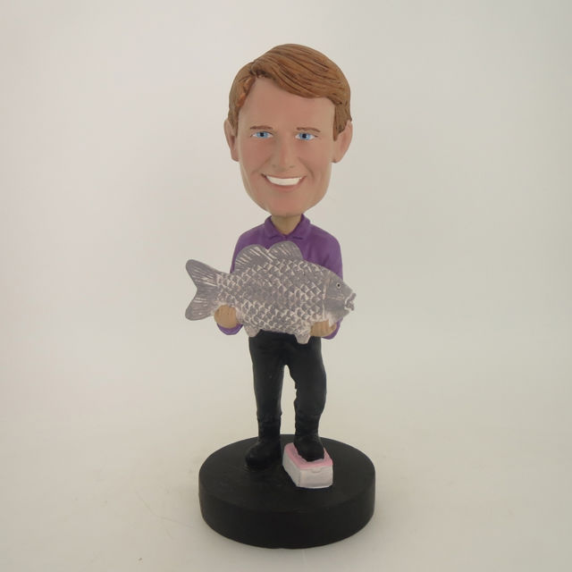 Picture of Custom Bobblehead Doll: Big Catch Fisherman