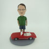 Picture of Custom Bobblehead Doll: Man With Sports Car