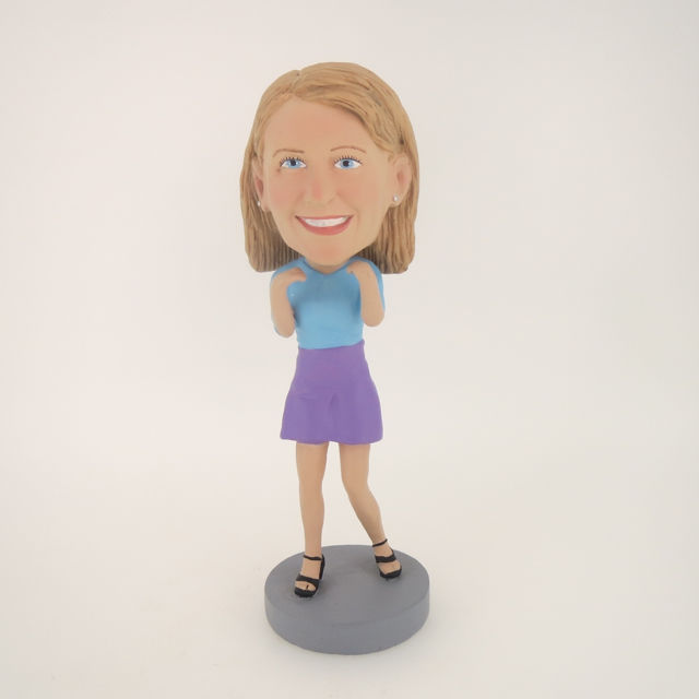 Picture of Custom Bobblehead Doll: Smile Girl