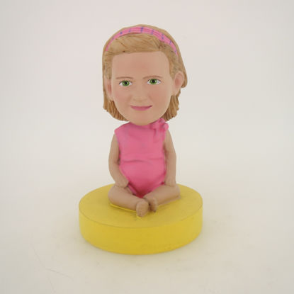 Picture of Custom Bobblehead Doll: Girl In Pink