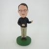 Picture of Custom Bobblehead Doll: Kind Man Welcoming You