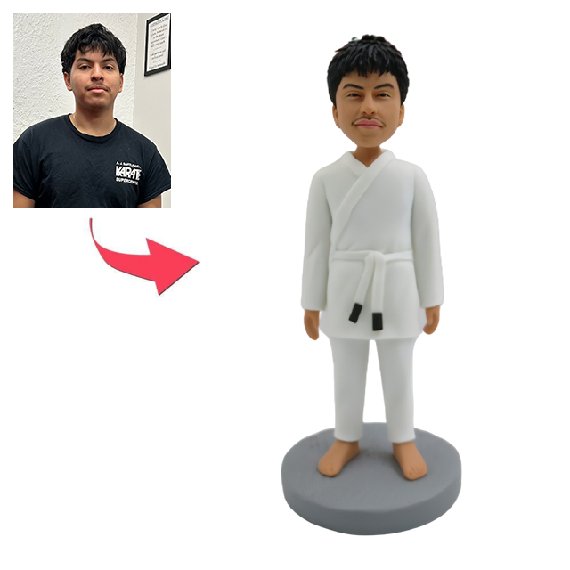 Picture of Custom Bobbleheads: Taekwondo Athletes | Personalized Bobbleheads for the Special Someone as a Unique Gift Idea｜Best Gift Idea for Birthday, Christmas, Thanksgiving etc.